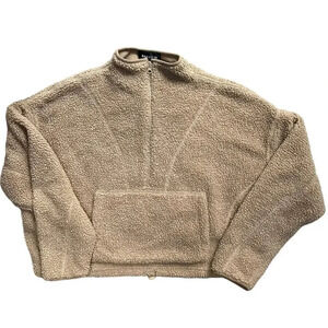 Bailey 44 cropped teddy fleece xs